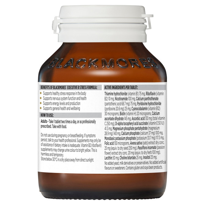 Blackmores Executive B Stress Formula 62 Tablets