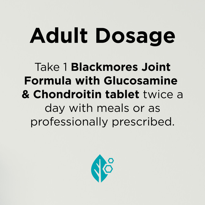 Blackmores Joint Formula with Glucosamine & Chondroitin 120 Tablets