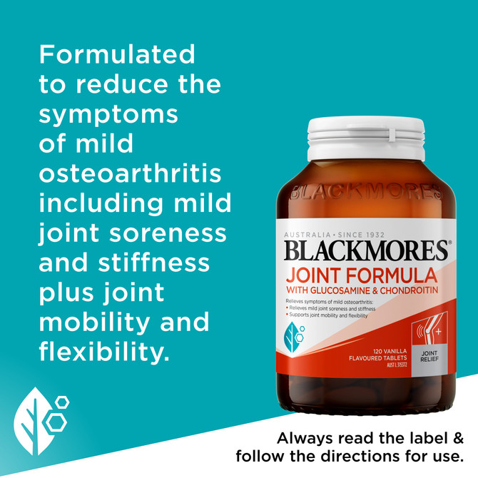 Blackmores Joint Formula with Glucosamine & Chondroitin 120 Tablets