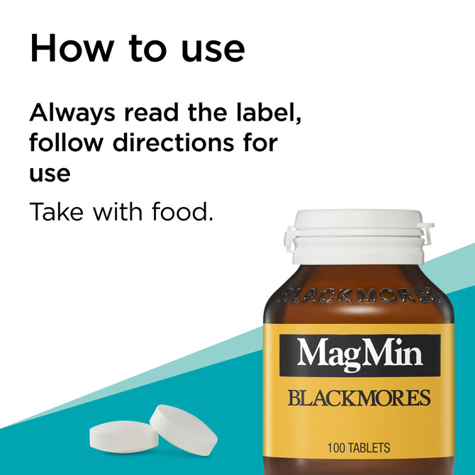 Blackmores Magmin 500mg Tablets 100