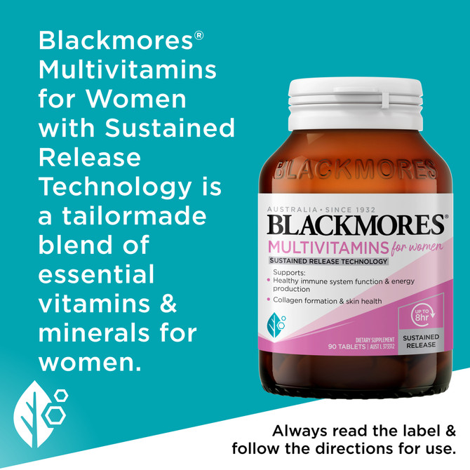 Blackmores Multivitamins for Women 90 Tablets