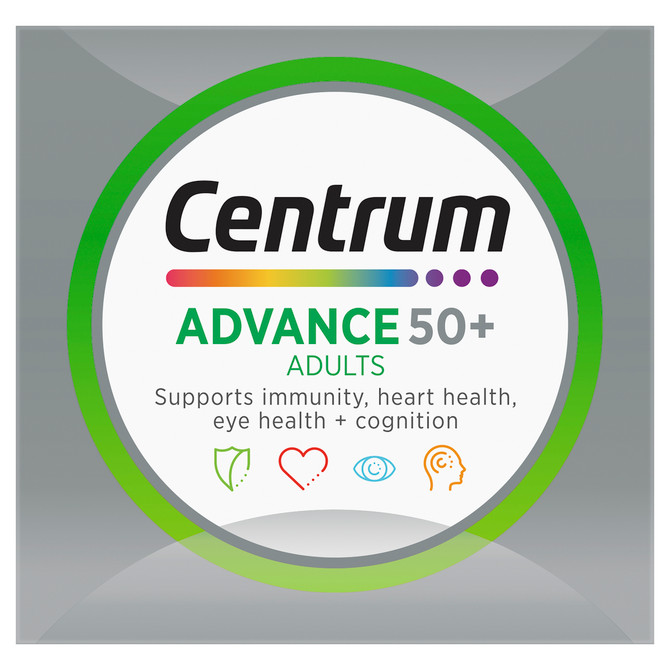 Centrum Advance 50+ Adults 60 Film Coated Tablets
