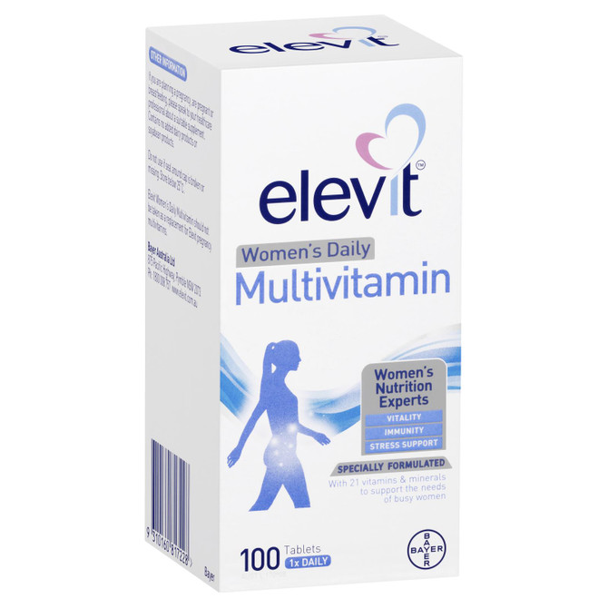 Elevit Womens MultiVitamin 100 Tablets