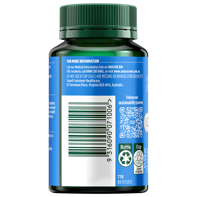 Nature's Own Fenugreek 1000mg 60 Capsules