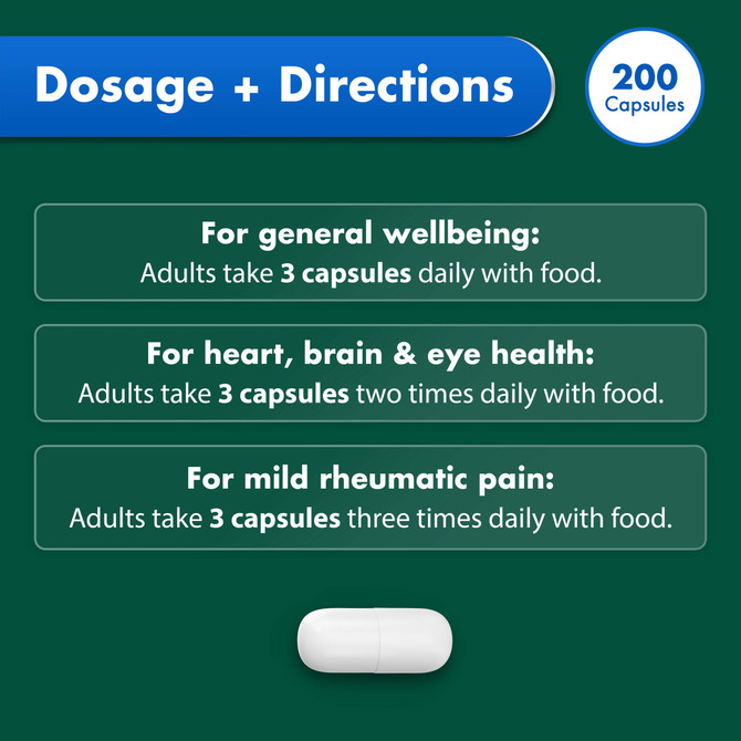 Nature's Own Odourless Fish Oil 1000mg 200 Capsules