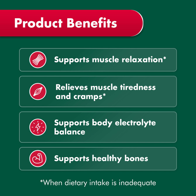 Nature's Own Magnesium Chelate 500mg 75 Capsules