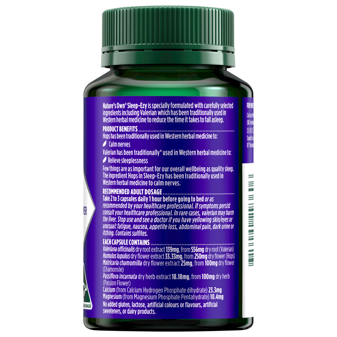 Nature's Own Sleep-Ezy 100 Capsules