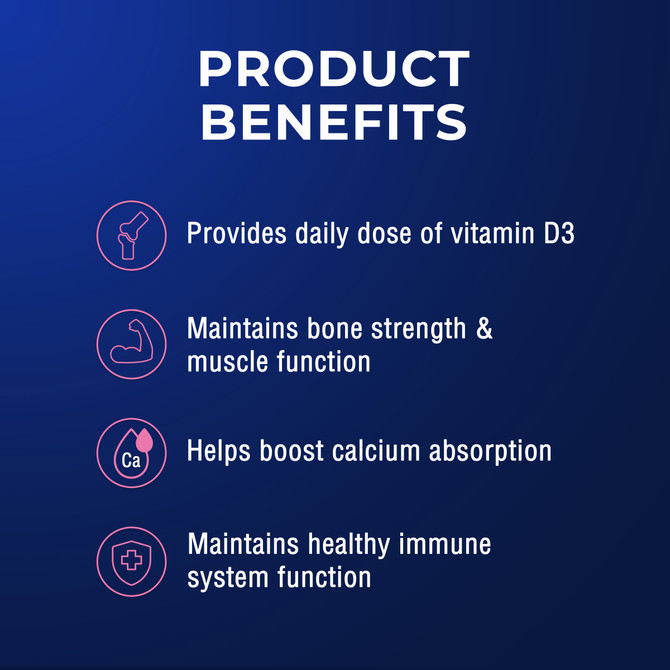 Ostelin Vitamin D3 1000IU 130 Capsules