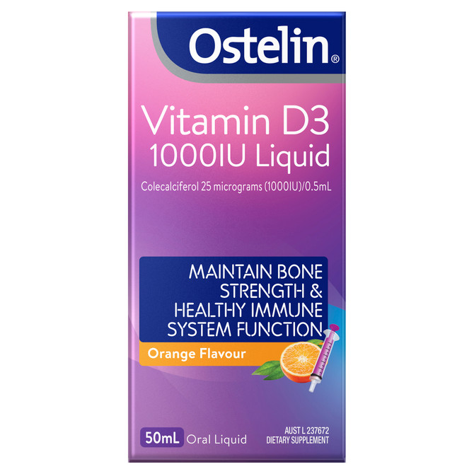 Ostelin Vitamin D3 1000IU Liquid