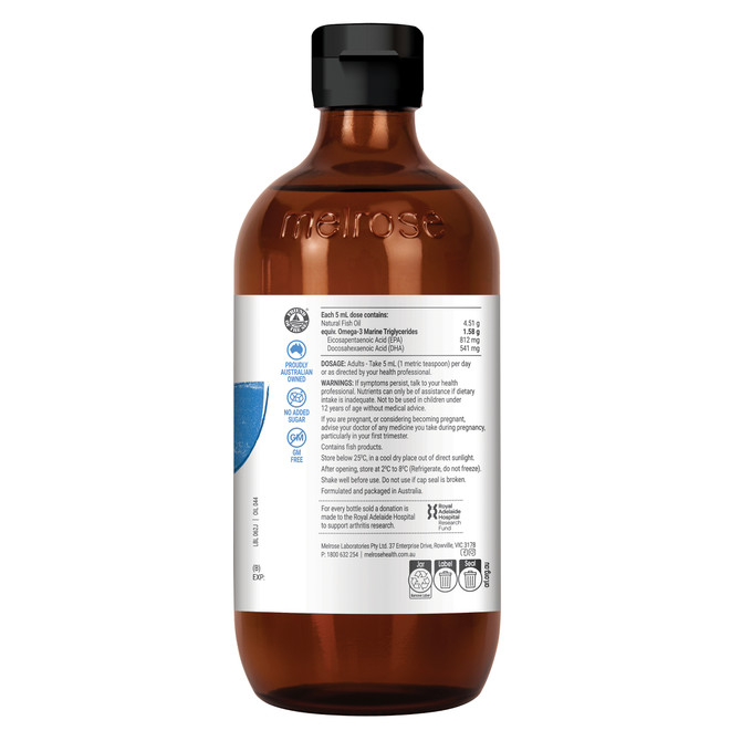 Melrose Fish Oil Health & Heart 500mL