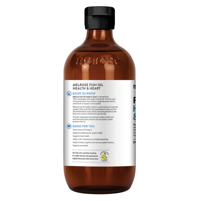 Melrose Fish Oil Health & Heart 500mL
