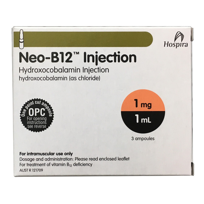 Neo B12 1000 Injection 1ml x 3