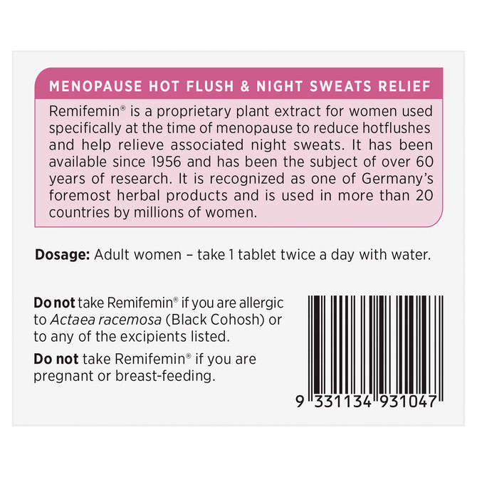 Remifemin 100 Tablets