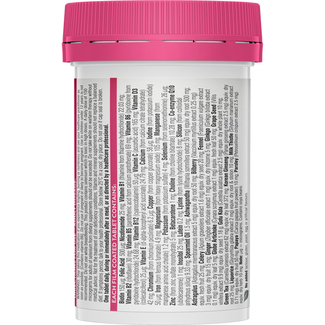 Swisse Ultivite Women’s Multivitamin | Helps Fill Nutritional Gaps | 60 Tablets