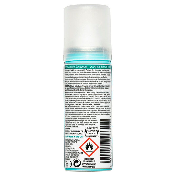 Batiste Dry Shampoo Original 50mL