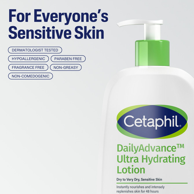 Cetaphil Daily Advance Ultra Hydrating Lotion 473mL