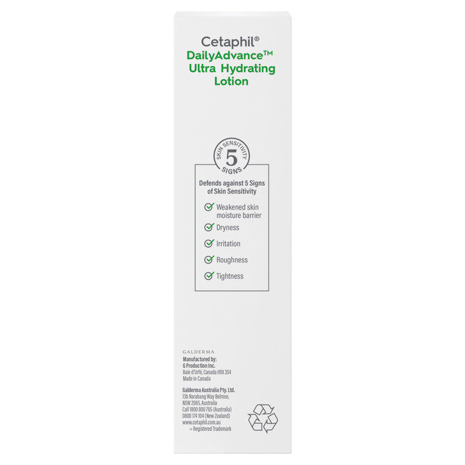 Cetaphil DailyAdvance Ultra Hydrating Lotion 85gm