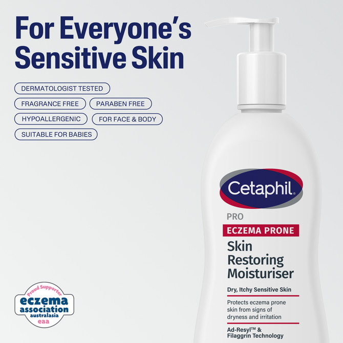 Cetaphil Pro Eczema Prone Skin Restoring Moisturiser 295mL