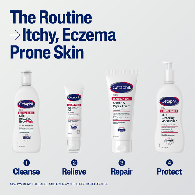 Cetaphil Pro Eczema Prone Skin Restoring Moisturiser 295mL