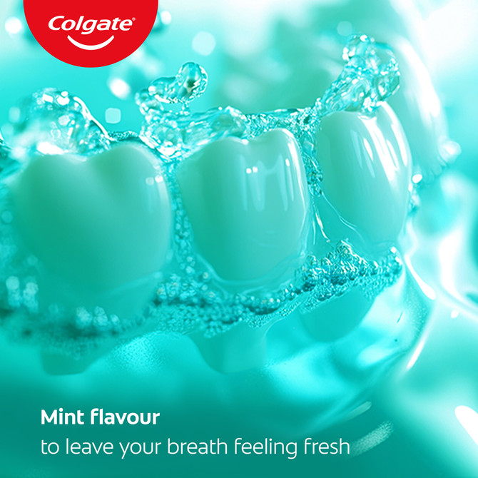 Colgate NeutraFluor 220 Daily Fluoride Mouthwash, 473mL, Alcohol Free, Mint