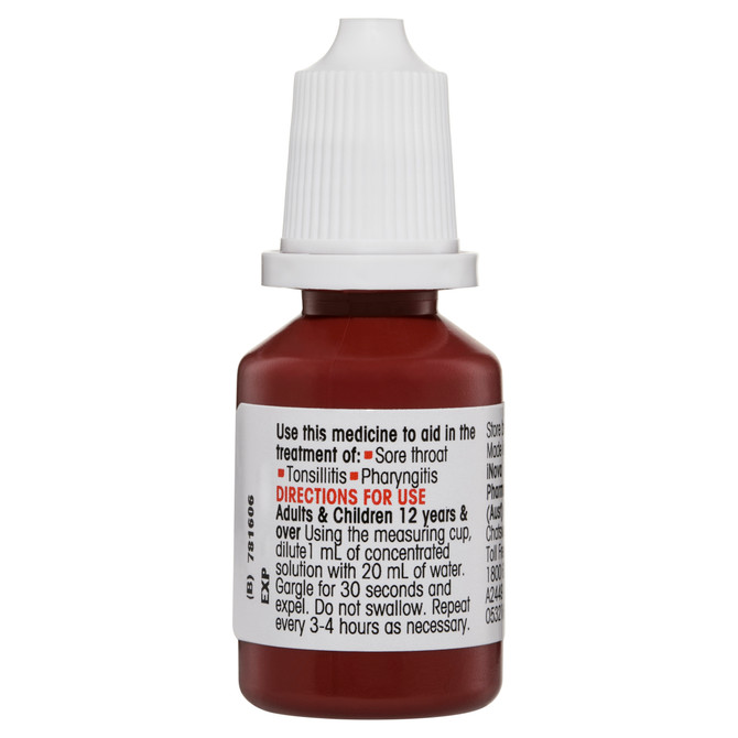 Difflam Antibacterial Sore Throat Gargle with Iodine Concentrate 15mL