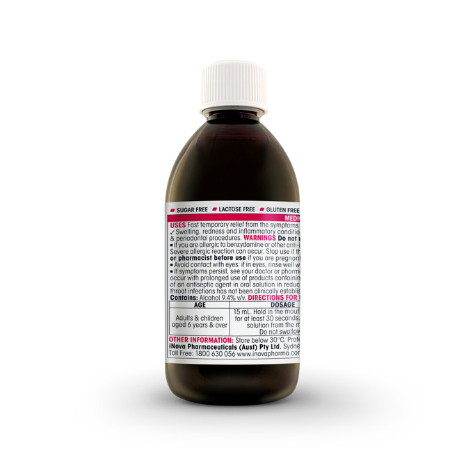 Difflam Plus Ready To Use Sore Throat & Mouth Solution 200mL
