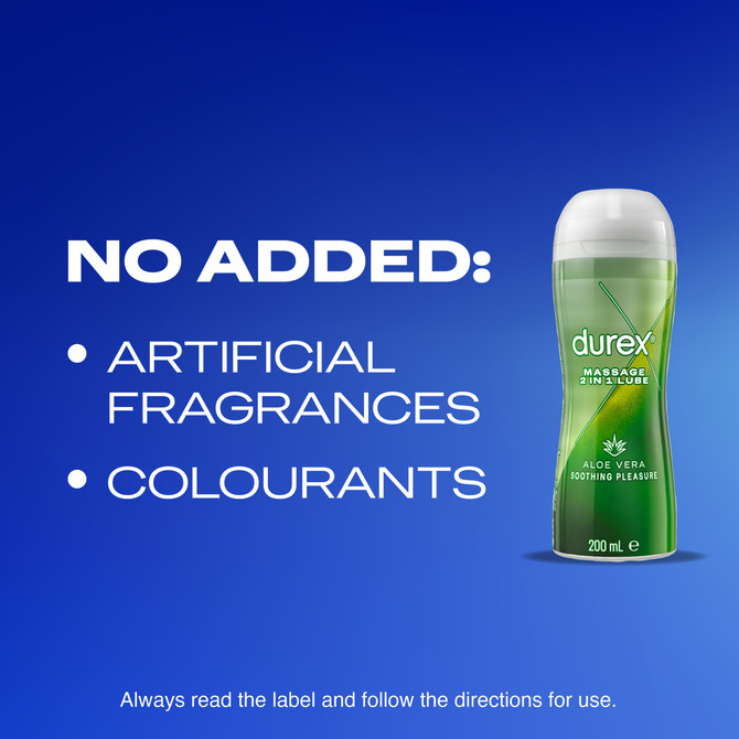 Durex Lubricant Play Aloe Vera 2in1 Massage 200ml