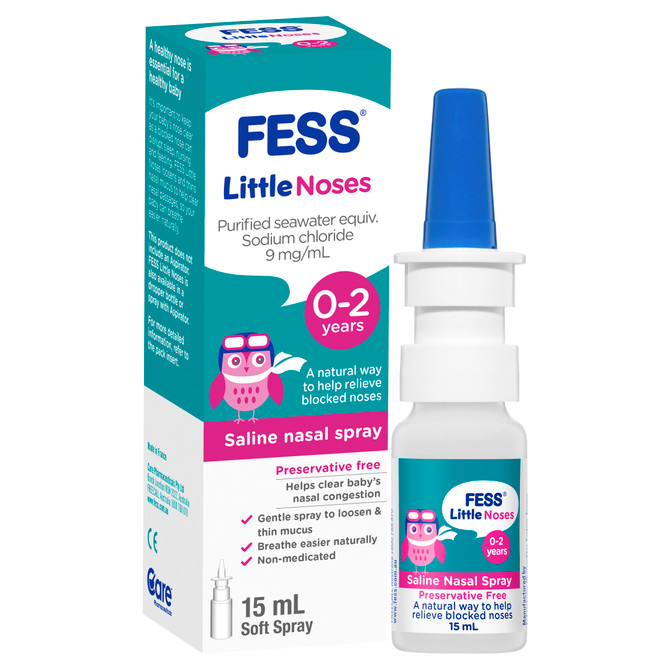 FESS Little Noses Saline Nasal Spray 15mL