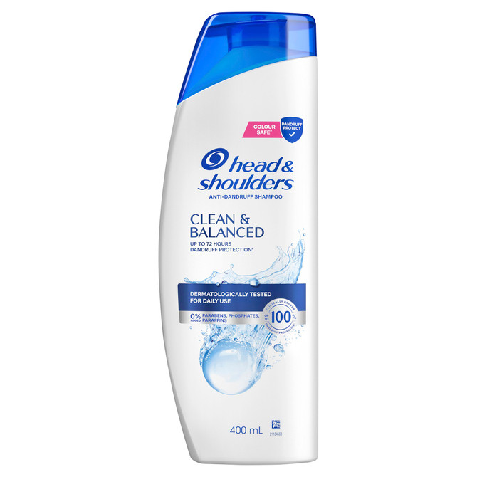 Head and Shoulders Shampoo Anti Dandruff Clean & Balanced 400ml