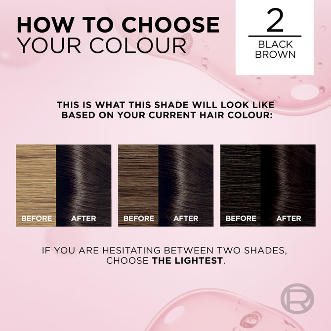L'Oréal Paris Excellence Crème Permanent Hair Colour - 2 Black Brown