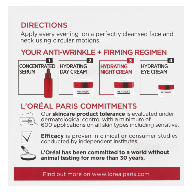 L'Oréal Paris Revitalift Night Cream