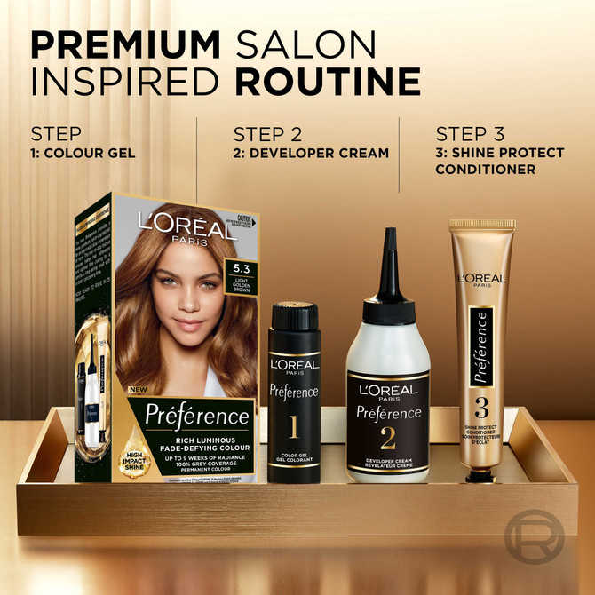 L'Oréal Paris Préférence Permanent Hair Colour - 7 Blonde