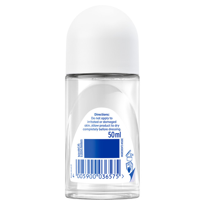 NIVEA BLACK & WHITE Invisible Clear Roll-On 50ml