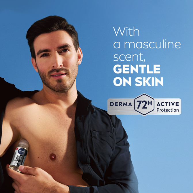 NIVEA MEN Invisible for Black and White Original Anti-Perspirant Roll-on 50ml