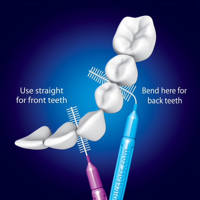 Piksters Interdental Brushes Blue Size 5 40pk