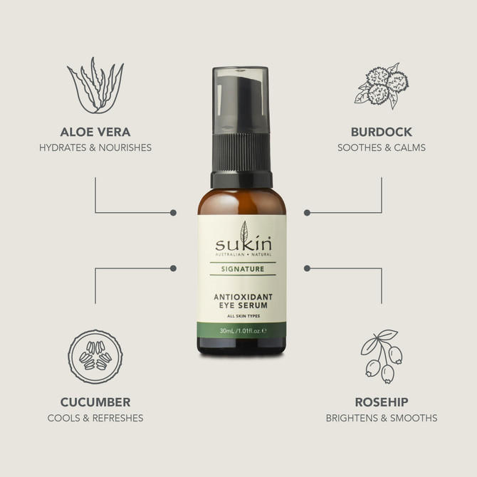 SUKIN SIGNATURE ANTIOXIDANT EYE SERUM 30ML
