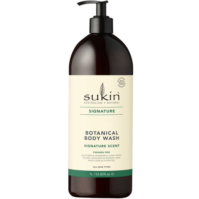 SUKIN SIGNATURE BODY WASH 1L