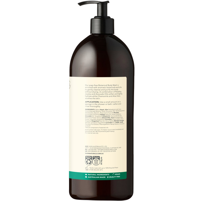 SUKIN SIGNATURE BODY WASH 1L
