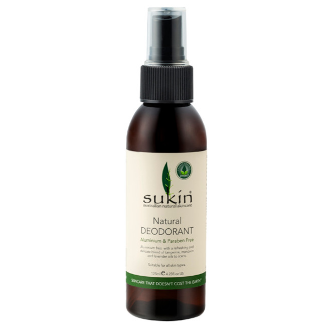 Sukin Deodorant Spray 125ml