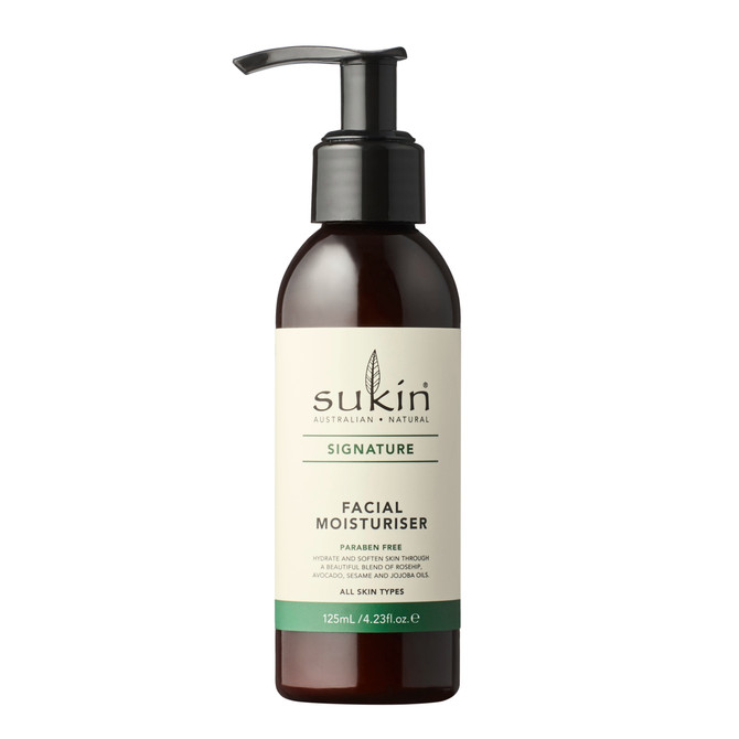 SUKIN SIGNATURE FACIAL MOISTURISER (PUMP) 125ML