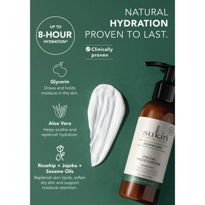 SUKIN SIGNATURE FACIAL MOISTURISER 125ML