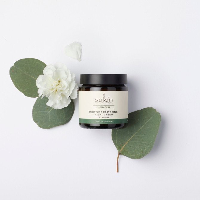 SUKIN SIGNATURE MOISTURE RESTORING NIGHT CREAM 120ML