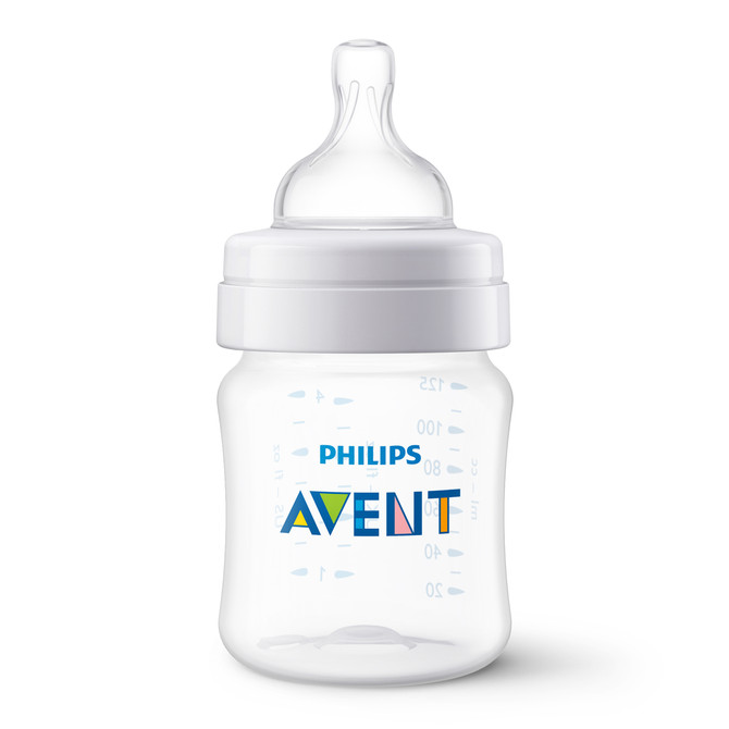 Philips Avent Baby Bottle Anti-colic 125mL, SCY100/01
