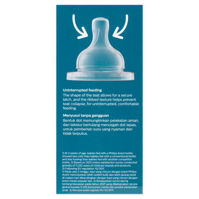 Philips Avent Anti-Colic Baby Bottles, 125mL, 2-pack