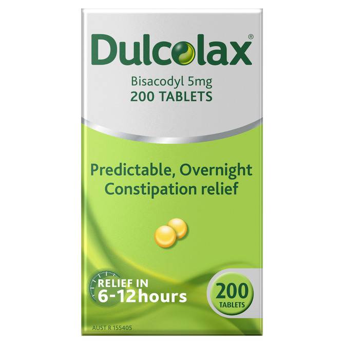 Dulcolax Tablets 200 Pack