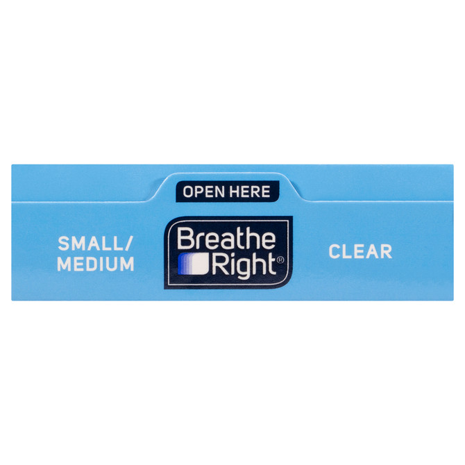 Breathe Right Nasal Strips Clear Regular 30Pk