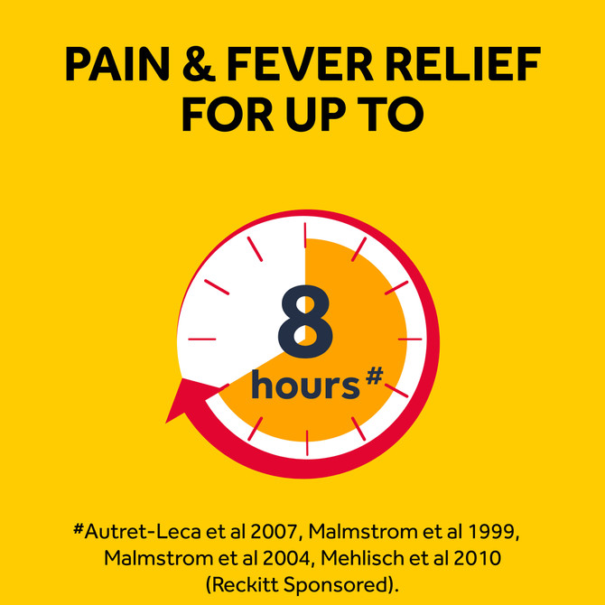 Nurofen For Children 5-12yrs Pain and Fever Relief Concentrated Liquid 200mg/5mL Ibuprofen Strawberry 200mL