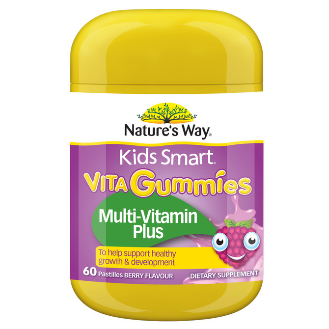 Nature's Way Kids Smart Vita Gummies Multi-Vitamin Plus 60's