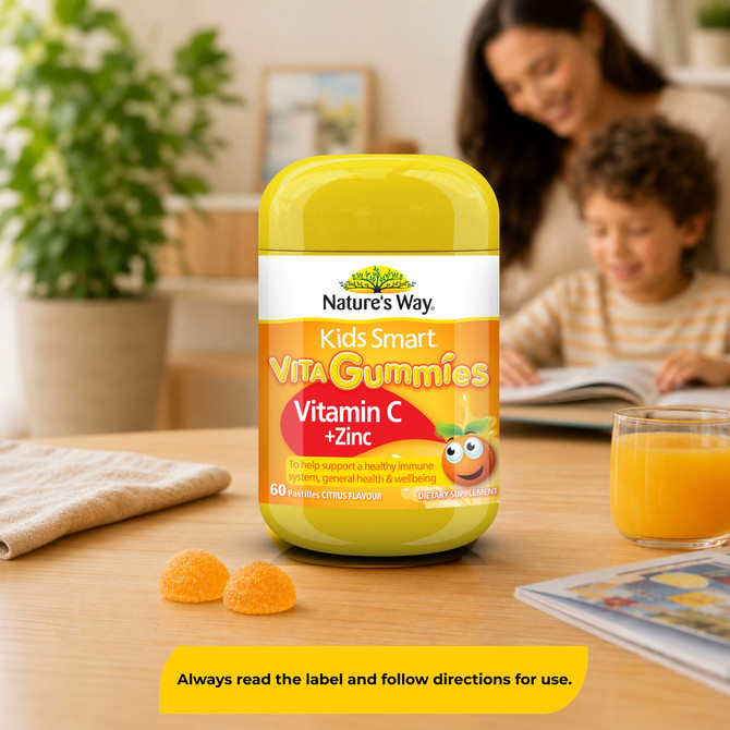 Nature's Way Kids Smart Vita Gummies Vitamin C + Zinc 60's