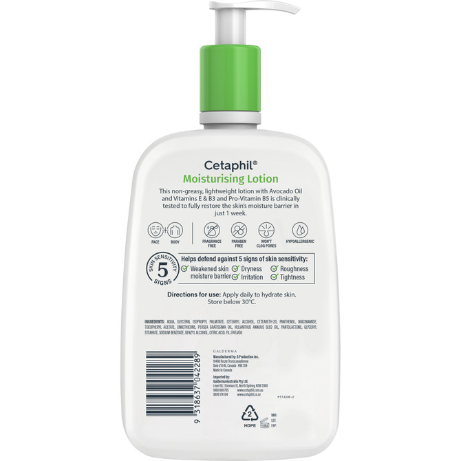 Cetaphil Moisturising Lotion 1L